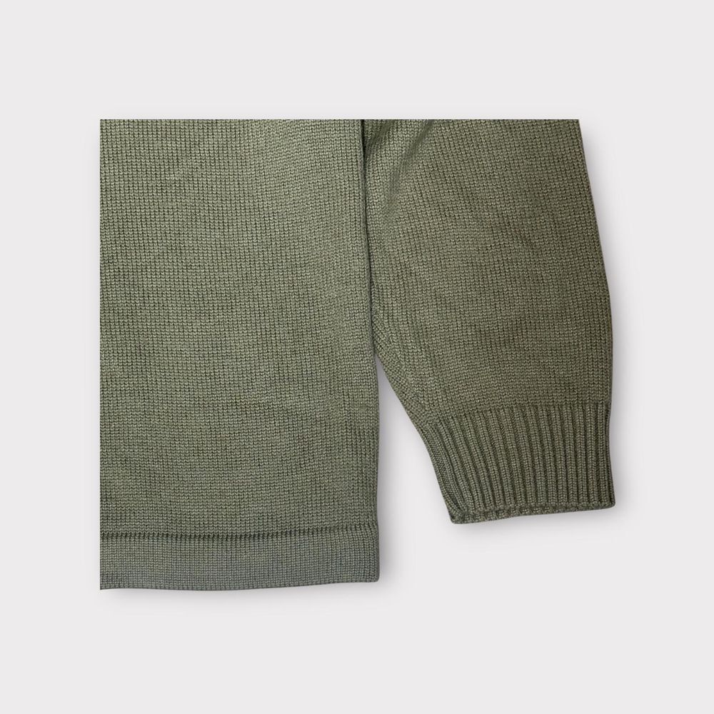 The North Face Men's Quarter Zip Knit Sweater Pullover Casual Winter Outdoor XL - Picture 4 of 9